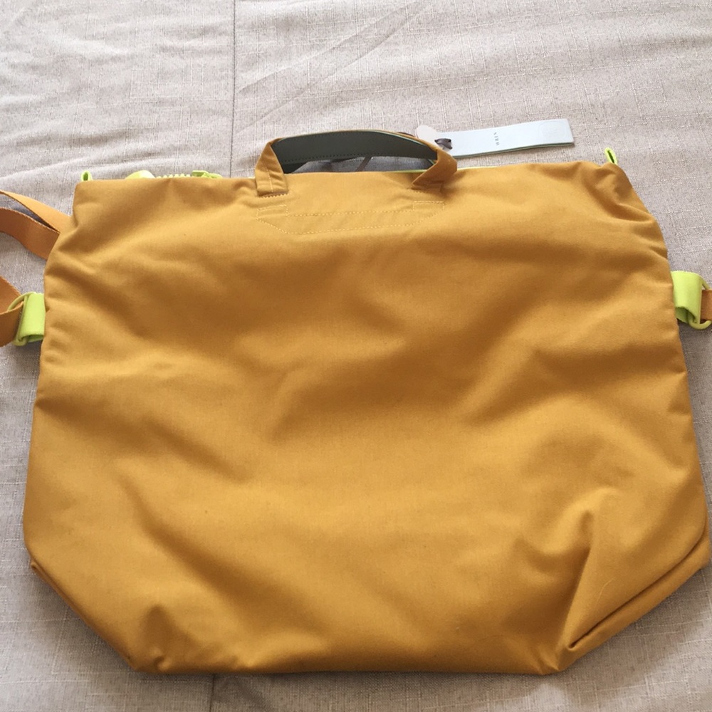 Crumpled laptop bag